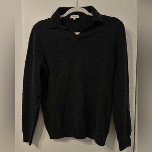 Reiss Small Collared Sweater Cashmere Blend